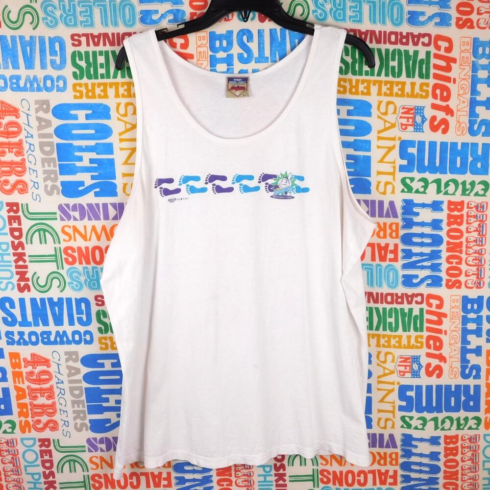 Vintage 2001 Cleveland Indians Grapefruit League Tank Top XL Spring Training
